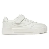 Buty dla dziewczynek - Fila MILENA VELCRO FFK0242_13033 Biały - miniaturka - grafika 1