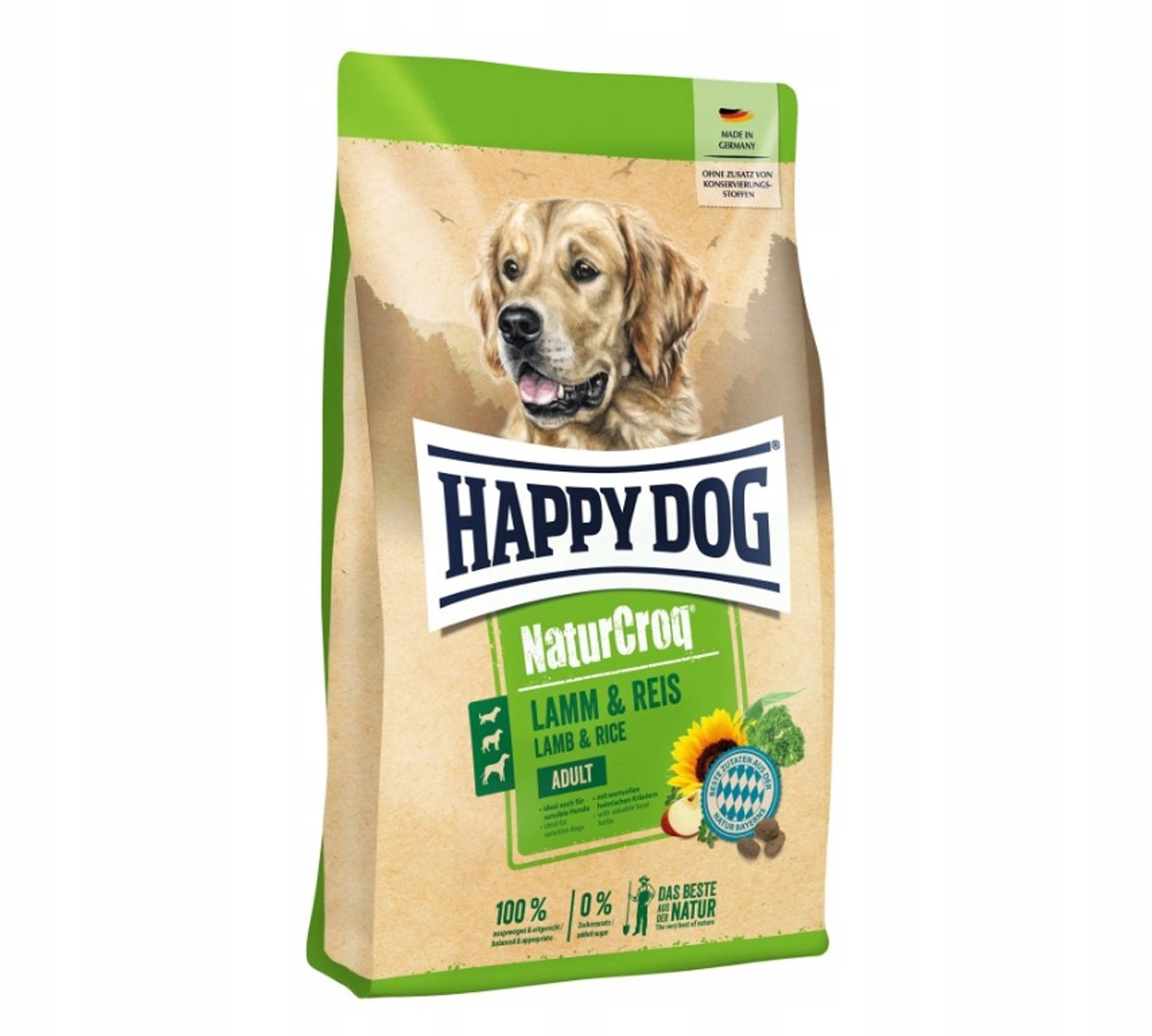 Happy Dog Naturcroq Jagnięcina i Ryż 11kg
