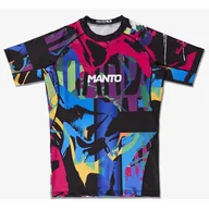 Kimona, stroje i obuwie - MANTO Rashguard Krótki Rękaw RAVE - miniaturka - grafika 1