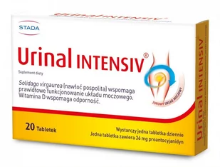 Walmark Urinal Intensiv 20 szt. - Układ moczowy i płciowy - miniaturka - grafika 1