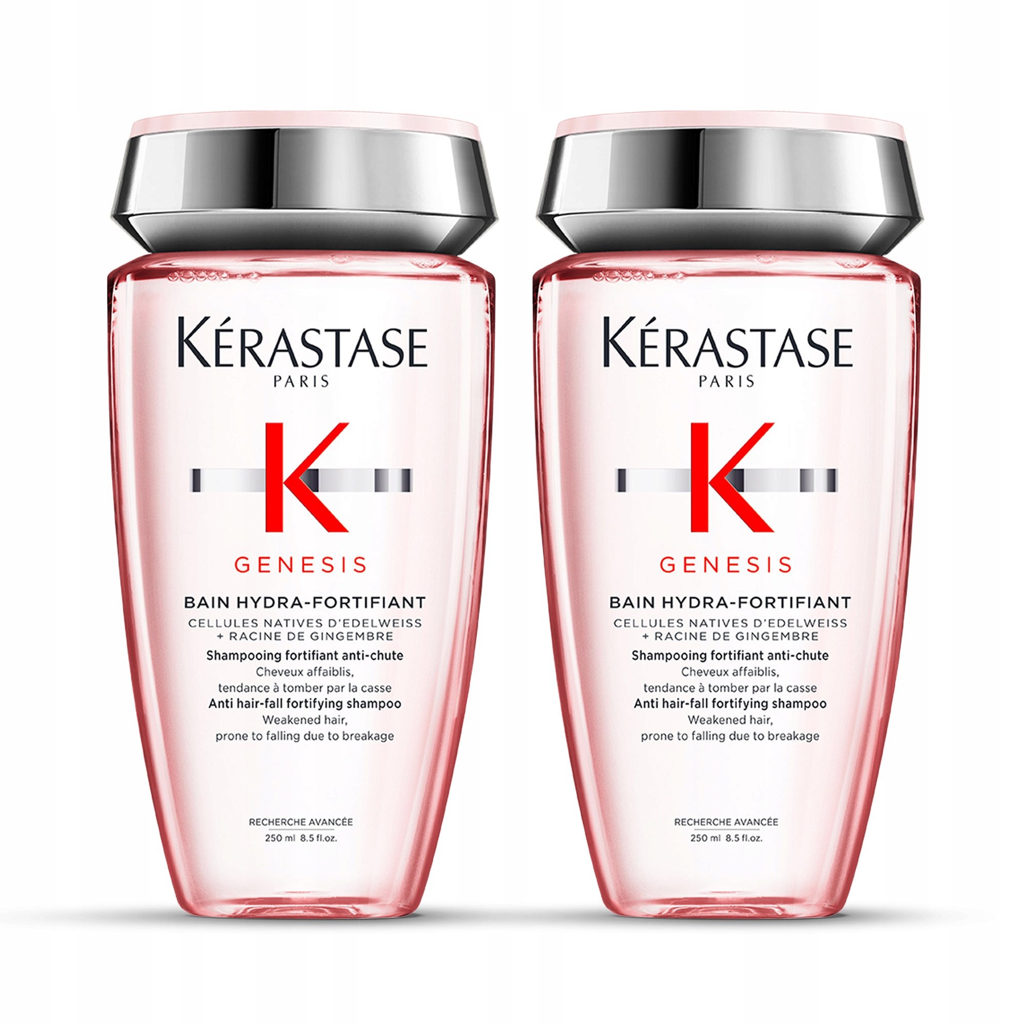 Kérastase Zestaw 2x Genesis Szampon Nawilżający Do Włosów Kruchych 250 ml