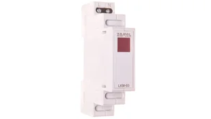 Zamel Wskaźnik zasilania 230V LED czerwona LKM-03-10 EXT10000044 EXT10000044 - Bezpieczniki elektryczne - miniaturka - grafika 2