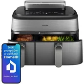 Frytkownice - Philips Ovi Dual Basket NA555/00 - miniaturka - grafika 1