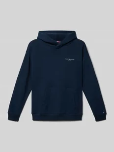 Bluza z kapturem i detalami z logo - Swetry dla chłopców - miniaturka - grafika 1