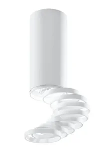 Biała nowoczesna metalowa lampa sufitowa - 3X D241 E8-B95 - Lampy sufitowe - miniaturka - grafika 1