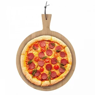 Lumarko Deska Do Serwowania Pizzy 35cm Kinghoff Kh-1674 - Deski do krojenia - miniaturka - grafika 3
