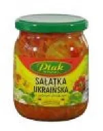Pasztet i przetwory mięsne - Ptak Sałatka Ukraińska z zielonym pomidorem 880ml - miniaturka - grafika 1