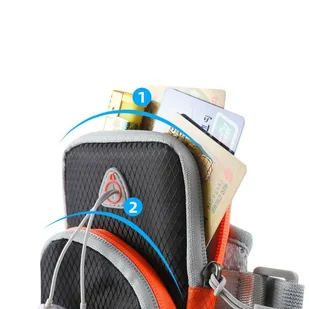 Armband do biegania opaska na ramię sportowe etui na telefon jasnoniebieski - Etui i futerały do telefonów - miniaturka - grafika 7