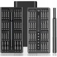 Śrubokręty - Zestaw precyzyjnych wkrętaków 63w1 w metalowym etui - miniaturka - grafika 1