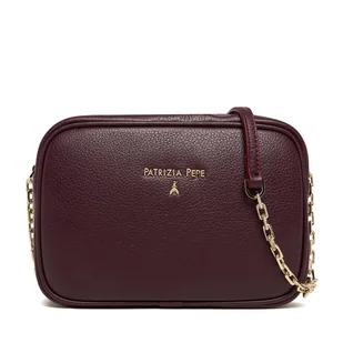 Torebka Patrizia Pepe CB0071/L001-M536 Bordowy - Torebki damskie - miniaturka - grafika 1