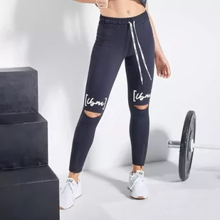 Legginsy damskie LABELLAMAFIA LEGGING FINEST BLACK - Legginsy - miniaturka - grafika 1