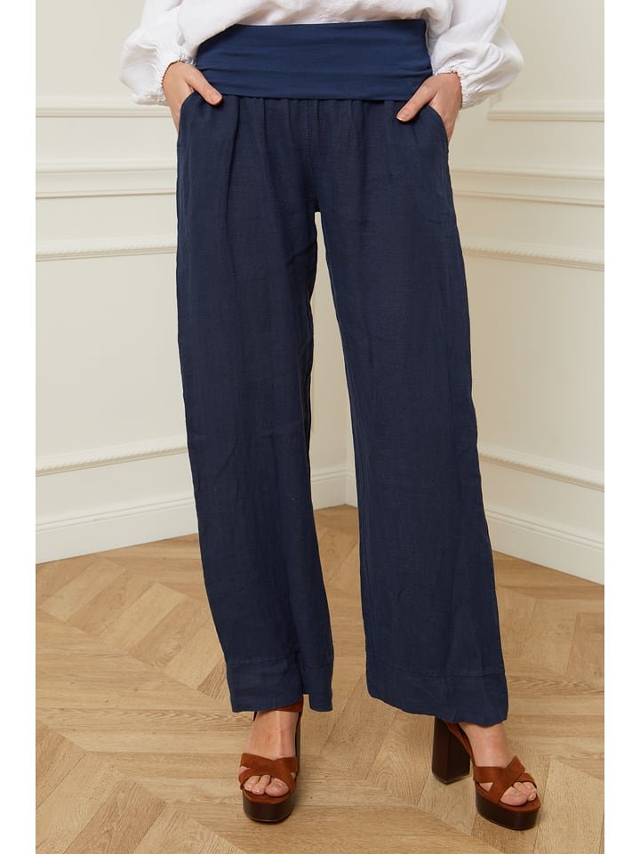 Fleur de Lin Lniane spodnie 