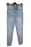 Spodnie damskie - Guess Damskie Spodnie Jeans Rurki 26/29 0A9D5_B* 26/29 0A9 - miniaturka - grafika 1