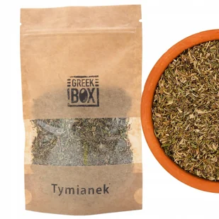 TYMIANEK suszony GRECKI, ziele tymianku - dziko rosnące GÓRSKIE - susz 25 g - Przyprawy i zioła sypkie - miniaturka - grafika 1