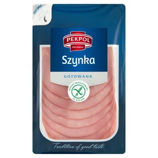 Pekpol Szynka gotowana 100 g - Kiełbasa i wędliny - miniaturka - grafika 1