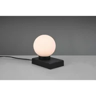 Lampy stojące - Davi II lampa stołowa 1-punktowa czarna/biała 590100132 - miniaturka - grafika 1