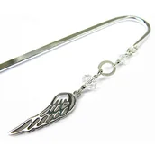 Zakładki do książek - Zakładka do książki - Anielskie skrzydła - miniaturka - grafika 1