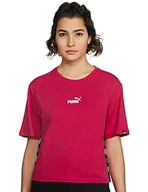 Koszulki i topy damskie - PUMA Power Cropped T Koszulka damska, Czerwony perski, XL - miniaturka - grafika 1