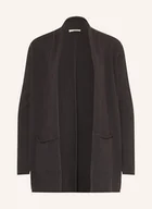 Swetry damskie - Lilienfels Dzianinowe Wdzianko Z Kaszmiru braun - miniaturka - grafika 1