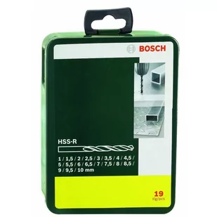 Bosch Zestaw 19 wierteł do metalu HSS-R - Wiertła - miniaturka - grafika 2