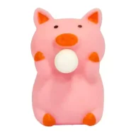 Zabawki sensoryczne - Gniotek z gumą balonową - Świnka - MCD - miniaturka - grafika 1