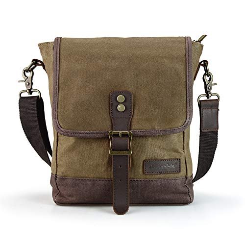 SHANGRI-LA Torba listonoszka dla mężczyzn i kobiet, płócienna torebka crossbody, torba na ramię, casual Sling Pack, Medium