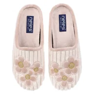 Kapcie damskie - Pantofle damskie Neles R44-36324 BEIGE R.41 - miniaturka - grafika 1