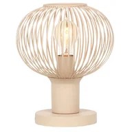 Lampy stojące - Kulista lampa stolikowa GILA 565700166 Trio bubble do gabinetu beżowa - miniaturka - grafika 1