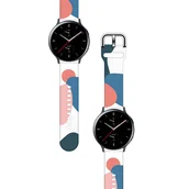 Etui i futerały do telefonów - Strap Moro opaska do Samsung Galaxy Watch 42mm silikonowy pasek bransoletka do zegarka wzór 10 - miniaturka - grafika 1