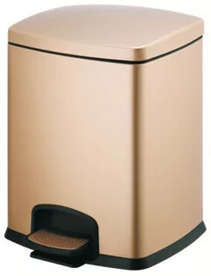 Stella Stella Kosz pedałowy PREMIUM, prostokątny, 5L / złoty 20.20305-G 20.20305-G - Akcesoria do armatury i ceramiki - miniaturka - grafika 1