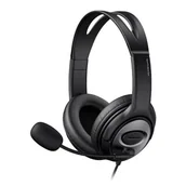 Słuchawki - HAVIT H206d Czarny - miniaturka - grafika 1