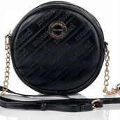 Torebki damskie - Torebka MONNARI Listonoszka Logo Na Ramię Okrągła - miniaturka - grafika 1