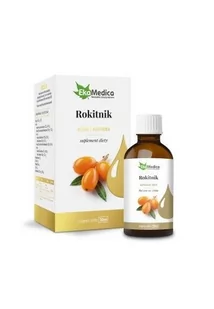 EkaMedica Olej rokitnik tłoczony na zimno 50ml - Zdrowa żywność - miniaturka - grafika 1