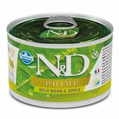 Mokra karma dla psów - Farmina N&D PRIME Boar & Apple 140g PND140006 - miniaturka - grafika 1