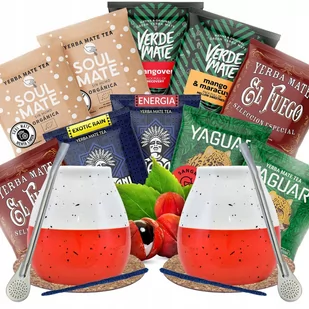 Yerba Mate Zestaw dla Dwojga Owocowy na start - Yerba Mate - miniaturka - grafika 1