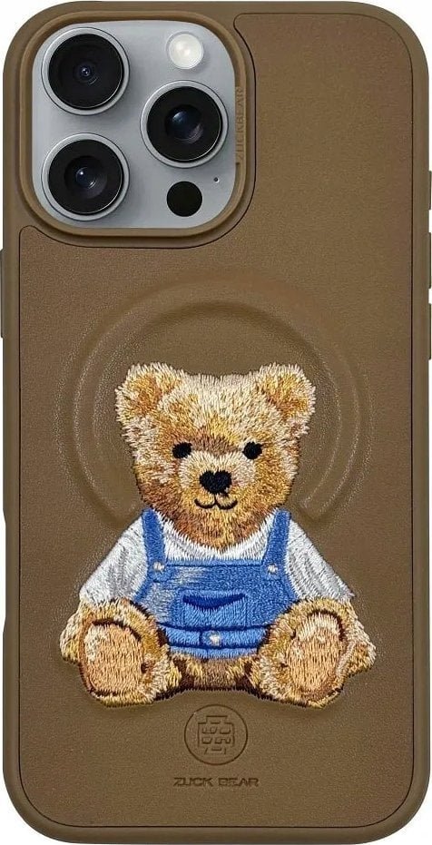 ZUCK BEAR futerał EVERLEY kompatybilny z MagSafe 16 champaign gold