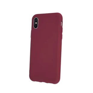 TelForceOne Nakładka silicon do iPhone 7 8 SE 2 burgundowa - Etui i futerały do telefonów - miniaturka - grafika 1