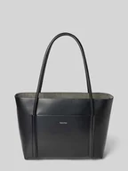 Torebki damskie - Torba shopper z napisem z logo model ‘LINN’ - miniaturka - grafika 1