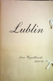 Lublin 7 autolitografii Leona Wyczółkowskiego - Książki o kulturze i sztuce - miniaturka - grafika 1