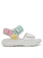 Buty dla dziewczynek - Primigi Sandały 7891900 S Biały - miniaturka - grafika 1