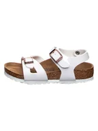 Sandały damskie - Birkenstock Sandały "Rio" w kolorze białym - miniaturka - grafika 1