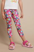 Spodnie i spodenki dla dziewczynek - Mayoral legginsy dziecięce kolor różowy wzorzyste - miniaturka - grafika 1