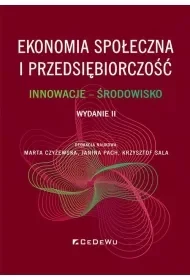 Ekonomia społeczna i przedsiębiorczość - Marta Czyżewska, Janina Pach, Krzysztof Sala - Podręczniki dla szkół wyższych - miniaturka - grafika 1