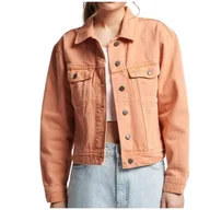Kurtki damskie - Kurtka damska Superdry Vintage Trucker jeansowa pomarańczowa-XL - miniaturka - grafika 1