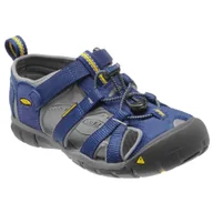 Buty dla chłopców - Sandały dziecięce Keen Seacamp II CNX JR Rozmiar butów (UE): 35 / Kolor: niebieski/szary - miniaturka - grafika 1