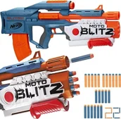Zabawki militarne - Hasbro Automatyczny Pistolet Nerf Elite 2.0 Karabin Shotgun 2w1 ZA5124 - miniaturka - grafika 1