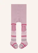 Rajstopy - Falke Rajstopy Antypoślizgowe Multi Stripe rosa - miniaturka - grafika 1