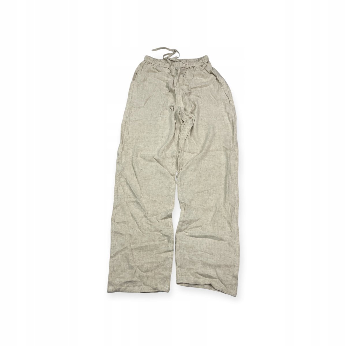 Materiałowe spodnie damskie Old Money XL