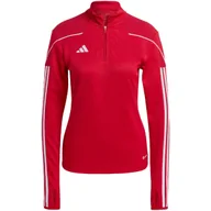 Bluzy damskie - Bluza damska adidas Tiro 23 League Training Top czerwona HS3482-M - miniaturka - grafika 1