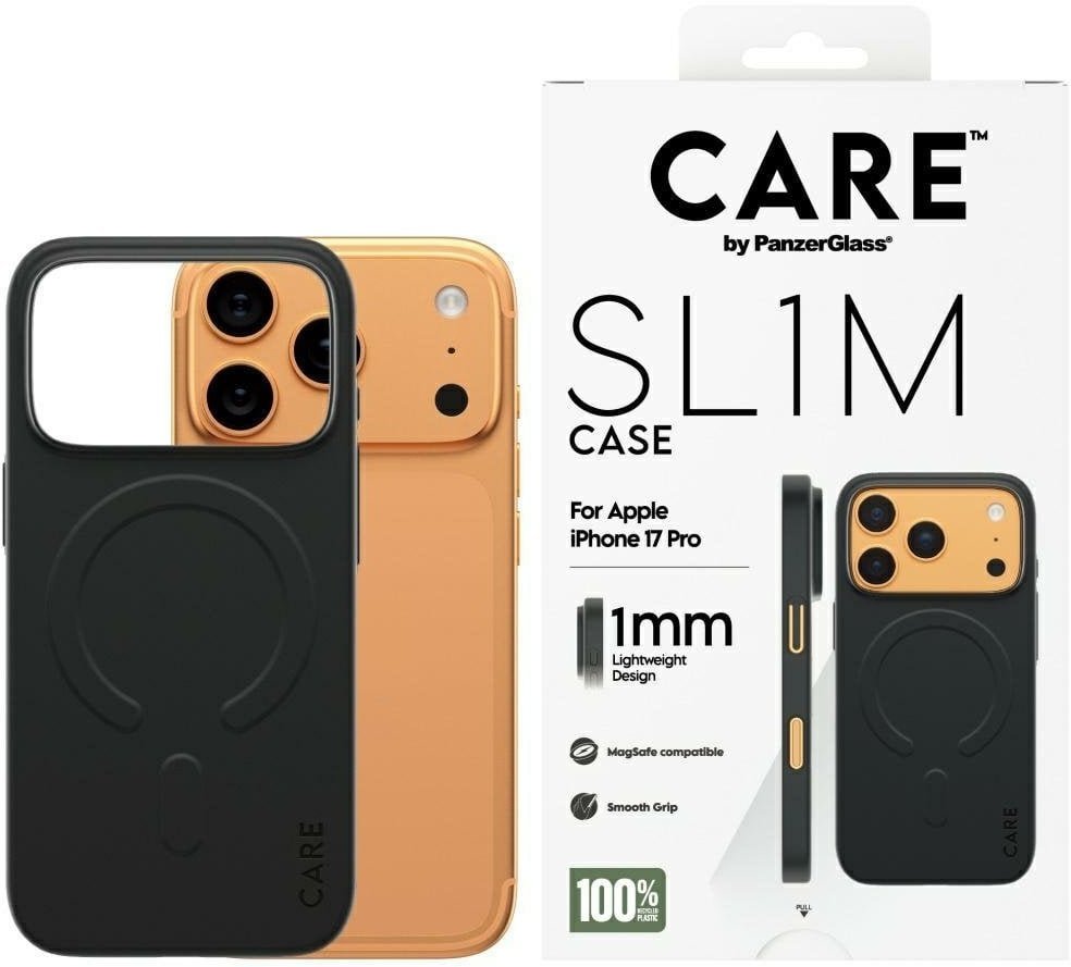 PanzerGlass Etui CARE SL1M MagSafe do iPhone 17 Pro czarny